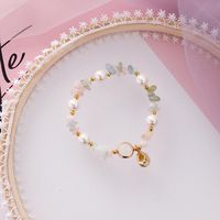 Fashion Natural Stone Crystal Beaded Bracelet Nhms156055 sku image 5