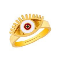 Hot 2019 Creative European And American Style Eye Drops Oil Ring Ring Female Cross-border Accessories Rij11 main image 5