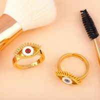 Hot 2019 Creative European And American Style Eye Drops Oil Ring Ring Female Cross-border Accessories Rij11 main image 6