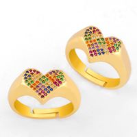 Rings Love Ring Rainbow Jewelry Diamond Ring main image 1