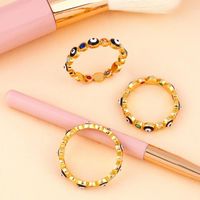 New Color Zircon Drop Oil Ring Female Eye Ring Accessories main image 6