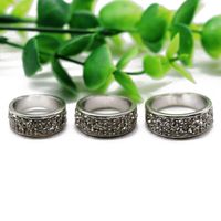 Simple Metal Ring Ring Alloy Old Ring Simple Ring main image 1