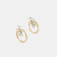 Stud Earrings Female S925 Silver Full Diamond Exquisite Small Simple And Elegant Temperament Earrings main image 3