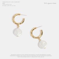 Fashion Pop Beads Earrings Women's New Long Retro Geometric Metal Accessories main image 4
