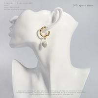 Fashion Pop Beads Earrings Women's New Long Retro Geometric Metal Accessories main image 5