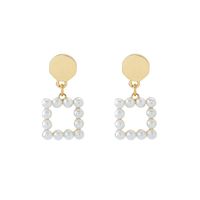 Best Selling Simple Fashion Pearl Earrings Earrings Female sku image 2
