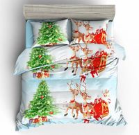 Home Textile Christmas Holiday Atmosphere Is Set Of Three Sets Of Four Sets Of Home Textiles sku image 16