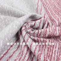 Fashion Two-tone Striped Cashmere Warm Scarf Nhxo156139 main image 4