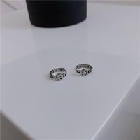 Fashion Punk Style Old Retro Alloy Small Earrings Nhyq156415 main image 3