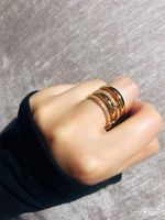 Fashion And Creative Four-ring Multi-layer Alloy Ring Nhyq156423 main image 1