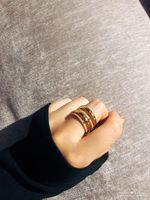 Fashion And Creative Four-ring Multi-layer Alloy Ring Nhyq156423 main image 3