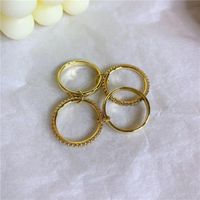 Fashion And Creative Four-ring Multi-layer Alloy Ring Nhyq156423 main image 5