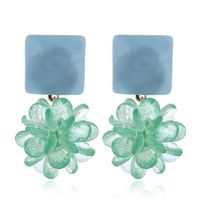 Fashion Personality Flower Alloy Earrings Nhkq156513 main image 1