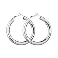 Fashion Alloy Coarse Section C-shaped Hollow Earrings Nhbq156553 main image 4