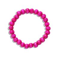 New Candy Color Wooden Simple Bracelet Fashion Bangle Nhjq156568 main image 10
