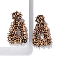 Square Colored Beads Woven Earrings Nhjq156571 main image 9