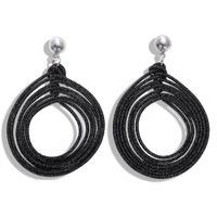 Fashion Big Circle Rope Earrings Nhjq156590 main image 6