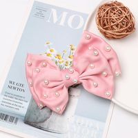 New Chiffon Printed Two-layer Bow Spring Clip Hairpin Nhjj156626 main image 3