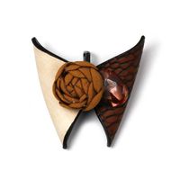 New Butterfly Leather Brooch Nhjj156638 main image 8