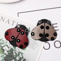 New Ladybug Leather Brooch Nhjj156639 main image 1