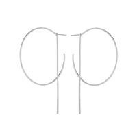 Creative Simple C-shaped Alloy Earrings Nhdp156688 main image 7