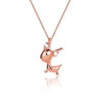 Simple Rose Gold Clavicle Chain Necklace Nhdp156791 main image 1