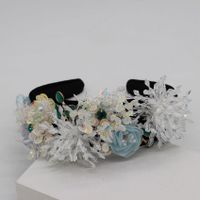 Fashion Wild Crystal Tassel Exaggerated Headband Nhwj156818 main image 6