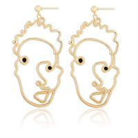 Face Mask Fashion Abstract Earrings Nhdp156848 main image 12
