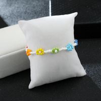 Colored Beads Flower Anklet Nhgy156931 main image 4