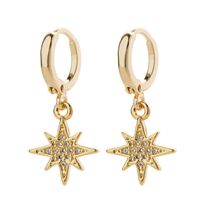 Fashion Alloy Color Zirconium Earrings Nhll156951 main image 2