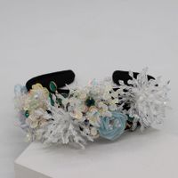 Fashion Wild Crystal Tassel Exaggerated Headband Nhwj156818 sku image 1