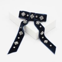 Koreanische Mode Temperament Bowknot Quaste Perle Diamant Geometrische Haarnadel Haarband Persönlichkeit Ball Laufsteg Haarnadel sku image 2