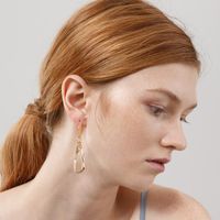 Womens Geometry Electroplating Alloy Earrings Nhll157222 main image 3