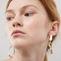 Womens Geometry Electroplating Alloy Earrings Nhll157222 main image 4