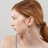 Womens Geometry Electroplating Alloy Earrings Nhll157222 main image 5