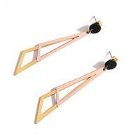 Fashion Simple Geometric Triangle Alloy Earrings Nhll157230 main image 6