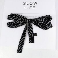 Korean Small Scarf Wild Narrow Strip Small Streamers Nhmn157370 main image 9