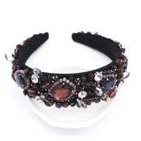 New Headband Full Diamond Gem Multicolor Luxury Ball Fashion Headband Accessories main image 4