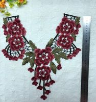 Fashion Applique Ethnic Style Colored Flowers main image 5
