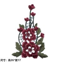 Fashion Applique Ethnic Style Colored Flowers main image 6