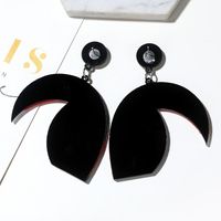 New Fashion Simple Exaggerated Acrylic Parrot Earrings Trend Earrings main image 5