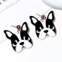 Cute Cute Pet Earrings Creative Fun Animal Puppies Earrings Simple Long Earrings Female main image 1