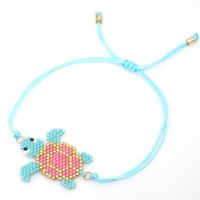 New Turtle Turtle Hand-woven Animal Pattern Jewelry Women's Bracelet Friendship Rope sku image 3