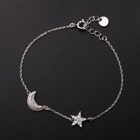 Star Moon Diamond Bracelet Female Personality Fashion Niche Design Jewelry main image 4