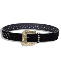 Alloy Flannel Belt Fashion Versatile Belt Simple Clothing Accessories main image 6