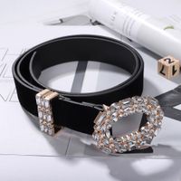 Alloy Diamond Suede Belt Casual Wild Belt Ins Wind Clothing Accessories main image 5