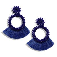 Mizhu Tassel Earrings Earrings National Wind Earrings Trinkets Accessories sku image 5