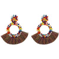 Mizhu Tassel Earrings Earrings National Wind Earrings Trinkets Accessories sku image 6