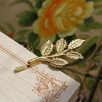 Hair Accessories For Girls Vintage Hair Accessories Olive Branch Hairpin Bridal Headdress Tree Leaves Clip Wholesale main image 2