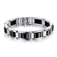 Fashion Tide Stainless Steel Health Black Magnet Bracelet Wholesale Fashion main image 3